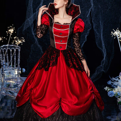 Gothic Victorian Crinoline Style Ball Gown