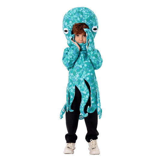 Octopus Halloween Cosplay Costume for Kids