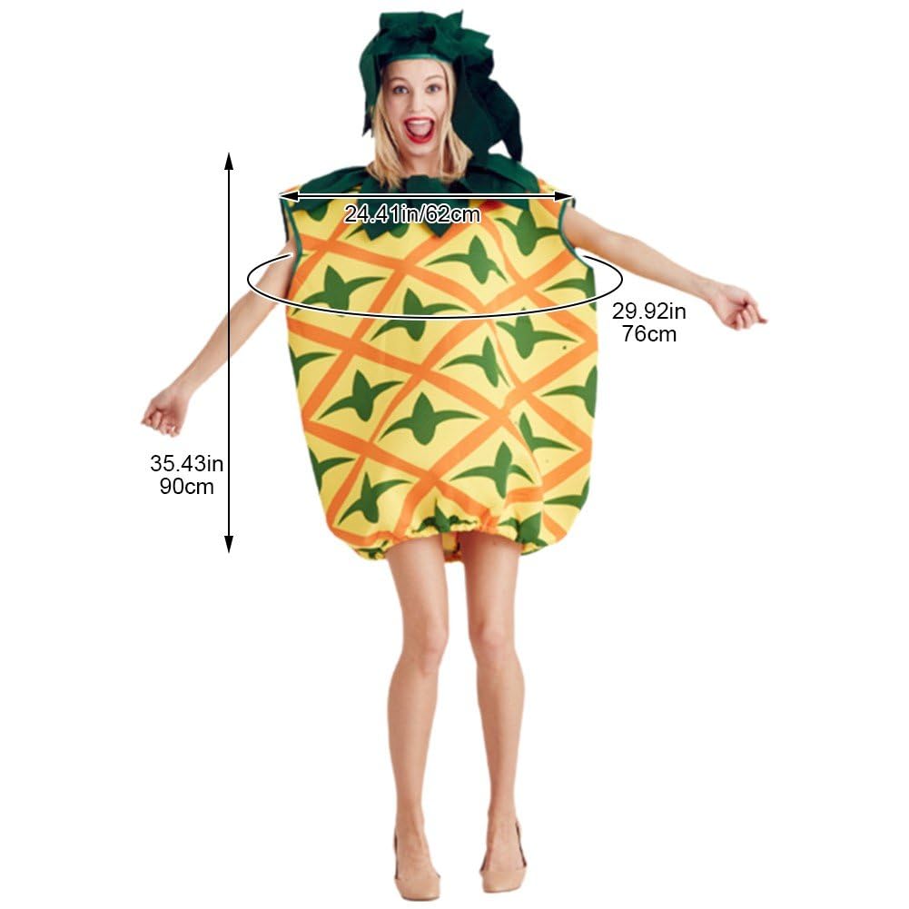 Fruit pineapple Halloween Cosplay Costume