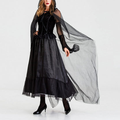 Witch Vampire Ghost Bride Costume