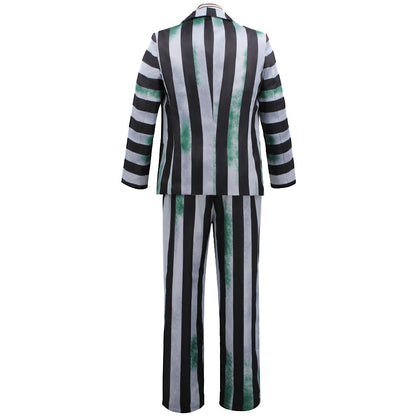 Men's Striped Costume Suit