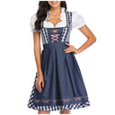Oktoberfest Blue Maid Dirndl with Apron - Retrorobe