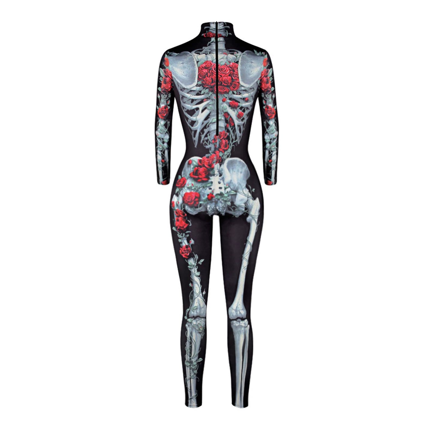 Skeleton Skull Full Body Catsuit