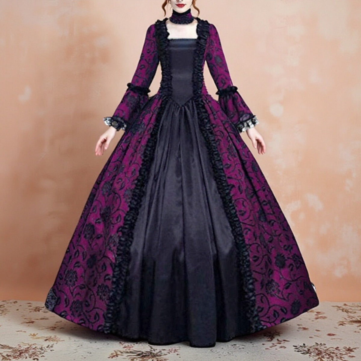 Victorian Crinoline Style Cocktail Dress