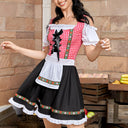 Oktoberfest Trachtenkleider Red Dirndl - Retrorobe