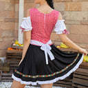 Oktoberfest Trachtenkleider Red Dirndl - Retrorobe