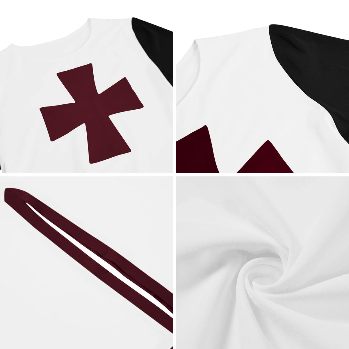 Medieval Red Templar Tunic