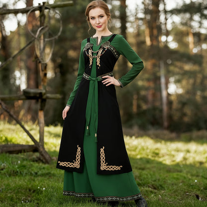 Renaissance Celtic Viking Dress for Women
