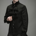Vampire Aristocrat Style Shirt for Masquerade Event - Retrorobe