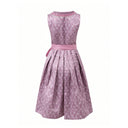 Oktoberfest Dirndl with Lace Trim Apron - Retrorobe