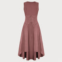 Renaissance Costume U-Neck High-Lo Overdress Tank - Retrorobe