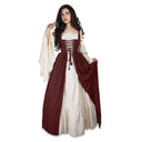 Irish Medieval Retro Royal Court Princess Style Long Sleeve Dress - Retrorobe