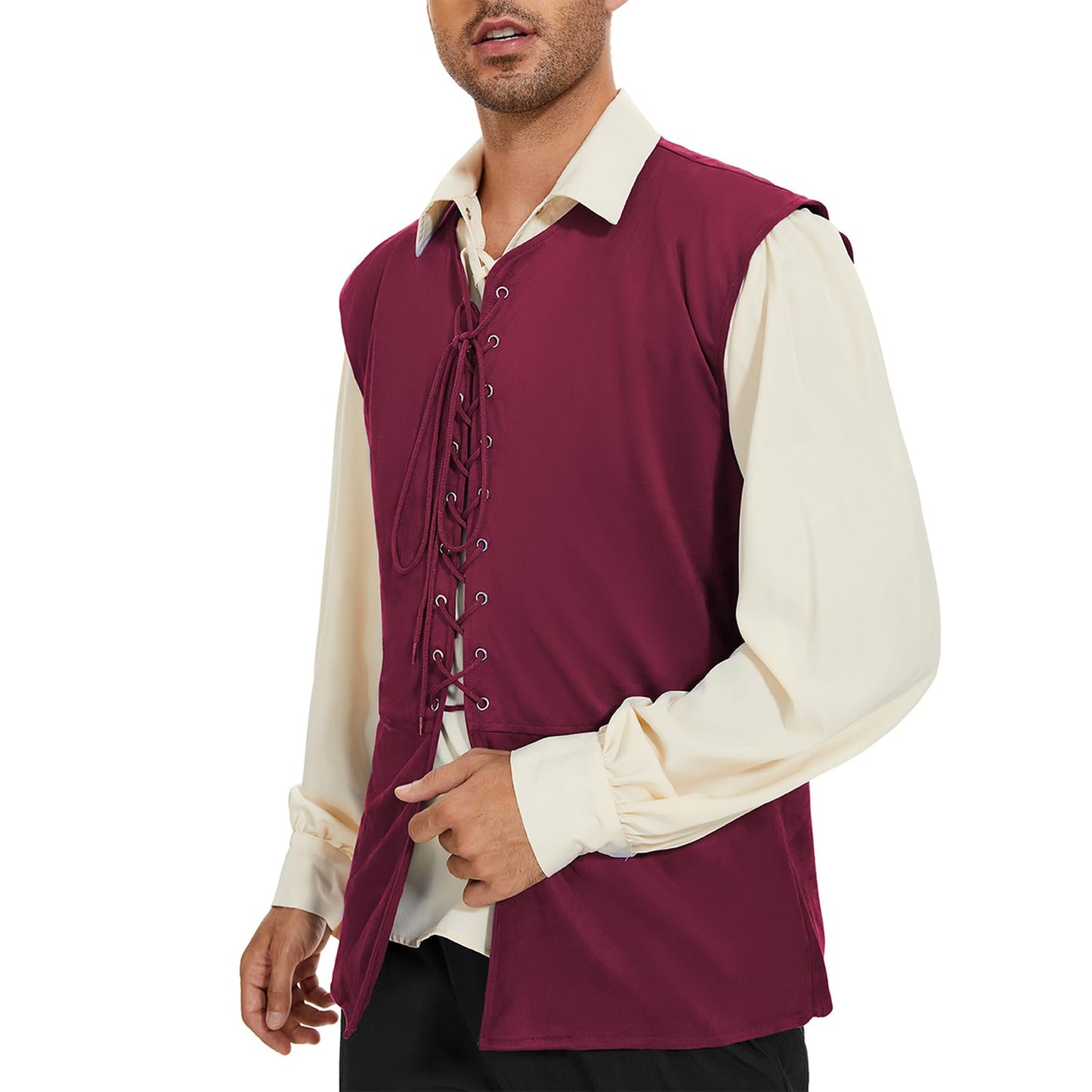 Medieval Lace-Up Vest
