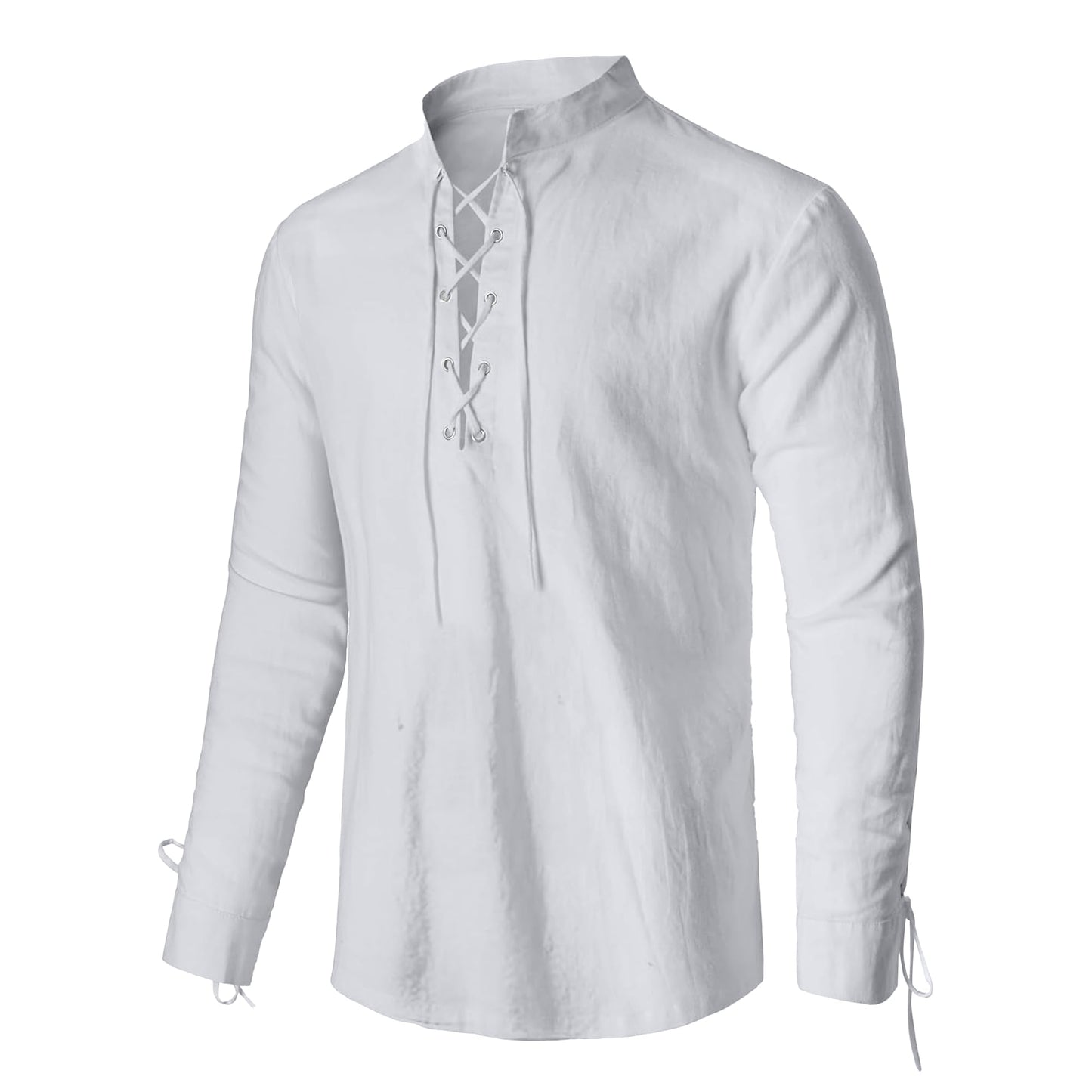 Renaissance Stehkragen Tops Pullover Shirt