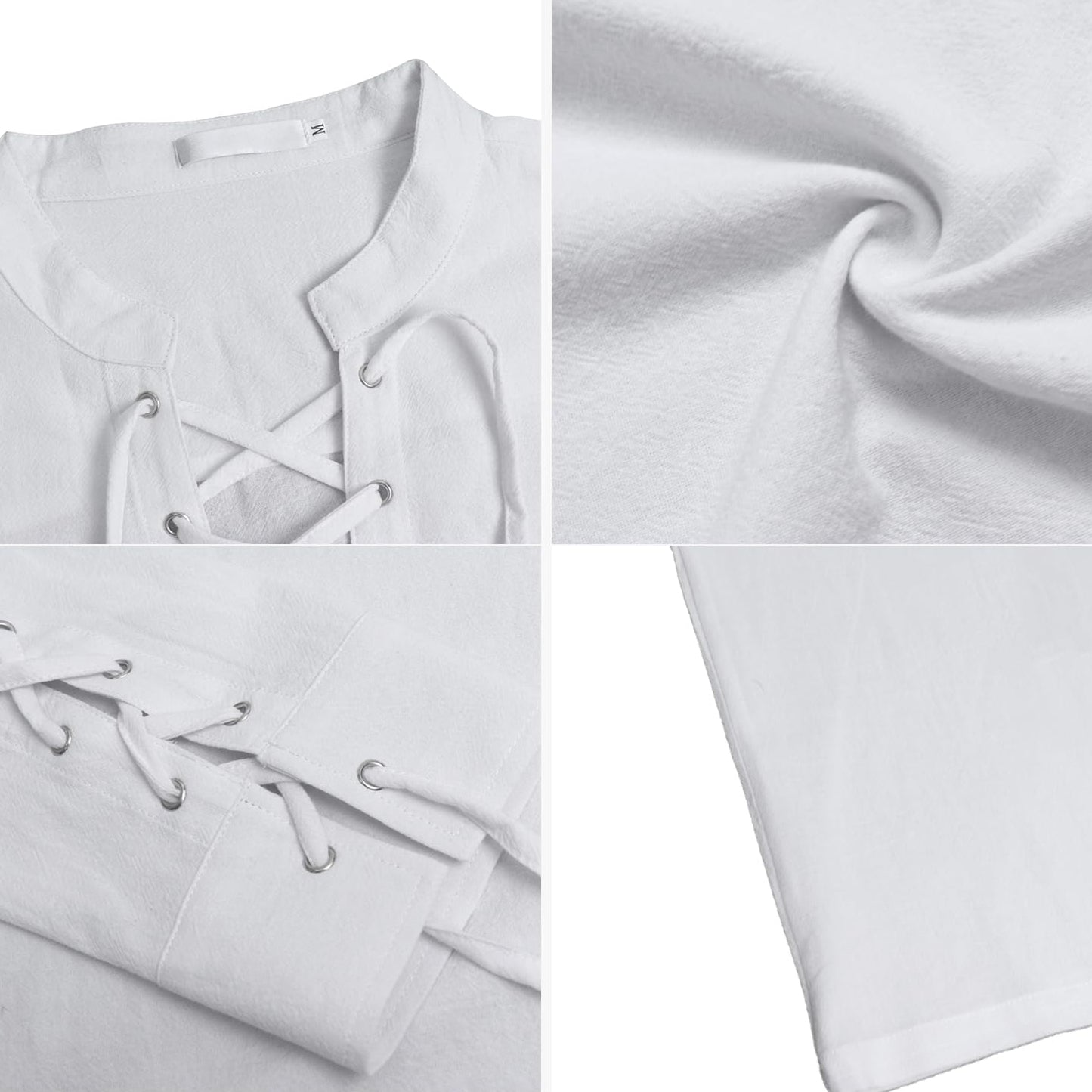 Renaissance Stehkragen Tops Pullover Shirt
