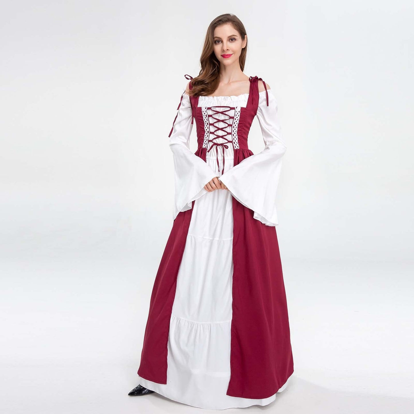Renaissance Overdress Off Shoulder Dress Set