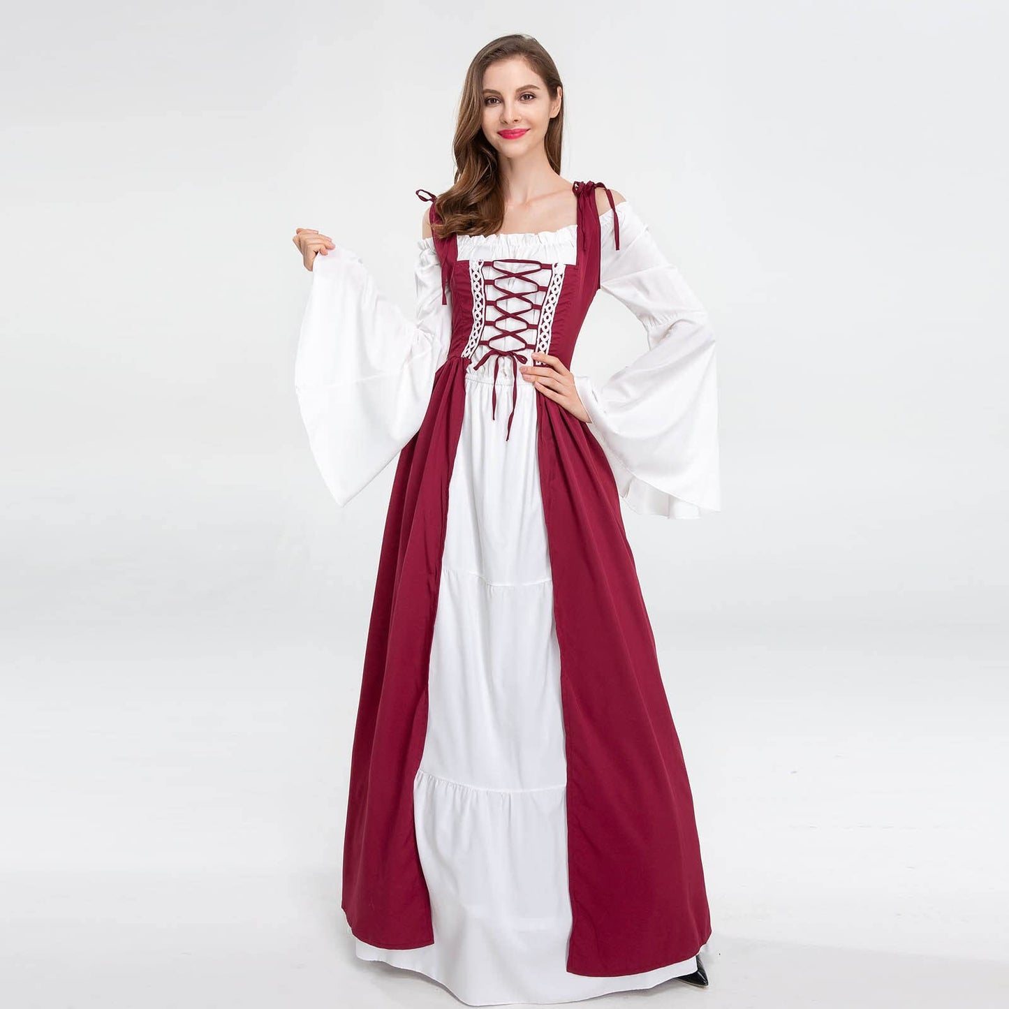 Renaissance Overdress Off Shoulder Dress Set