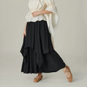 Renaissance Dual-Layer Swing Maxi Skirt - Retrorobe