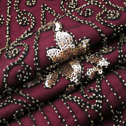 Art Deco Flapper Dress with Accessories Set