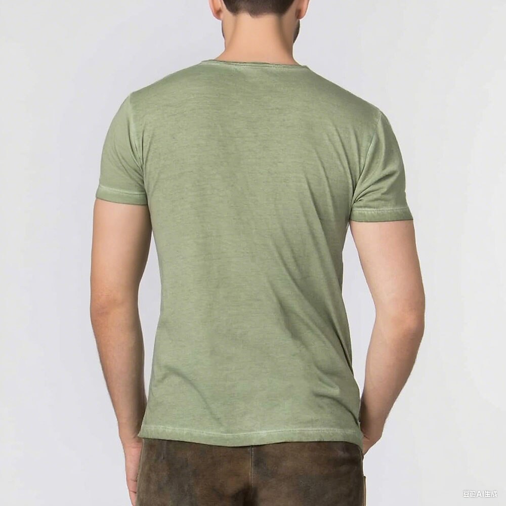 T-Shirt mit Oktoberfest-Wanderstiefel-Print