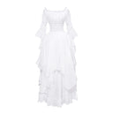 Renaissance Style Off Shoulder Long Dress - Retrorobe