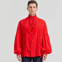 Blusa victoriana con volantes