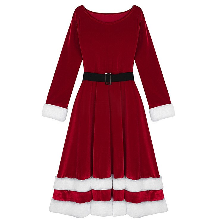 Vintage Mrs. Claus Gown