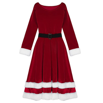 Vintage Mrs. Claus Gown
