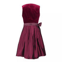 Oktoberfest Burgundy Traditional Dirndl Dress with Apron - Retrorobe