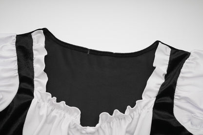 Oktoberfest Beer Costume Dress Dirndl Apron Set