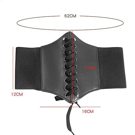 Medieval Pirate Set with Blouse Skirt Waspie Corset Belt