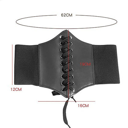 Medieval Pirate Set with Blouse Skirt Waspie Corset Belt