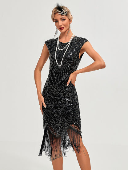 Art Deco Beading Flapper Dress