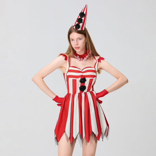 Clown Red & White Outfits