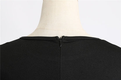 Christmas Print Fit & Flare A-Line Dress