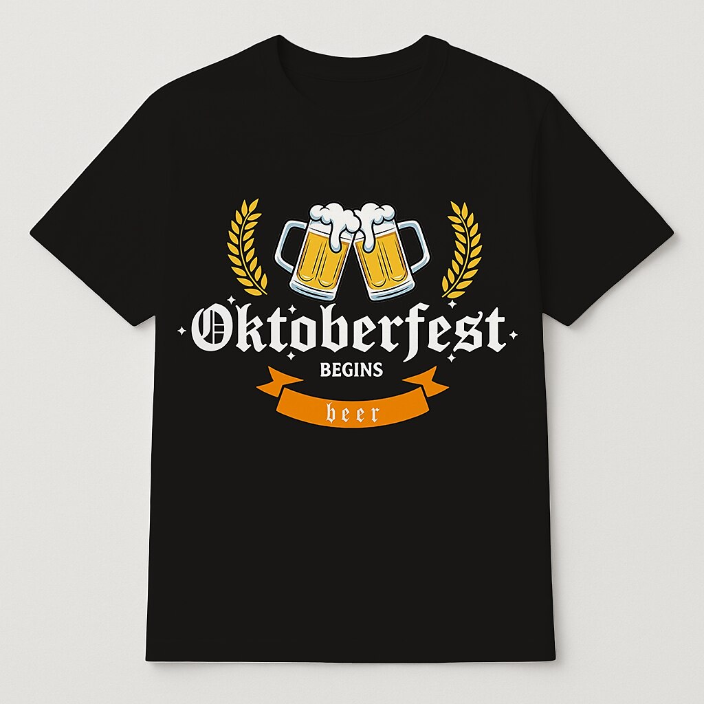 Women's Oktoberfest Beer Graphic T-shirt