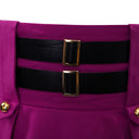 Steampunk Skirt Length Adjustable Skirt With Pocket - Retrorobe