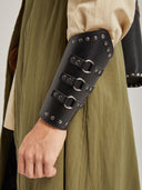 Men's Olive Green Sleeveless Ranger LARP Costume Set