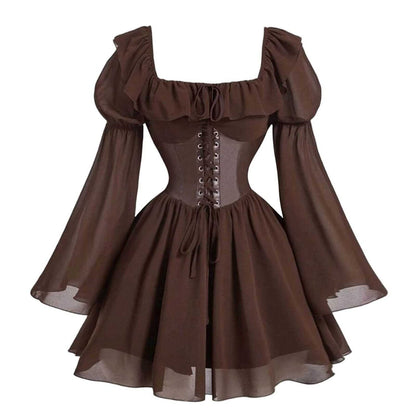 Medieval Fairy Corset Style Short Dress