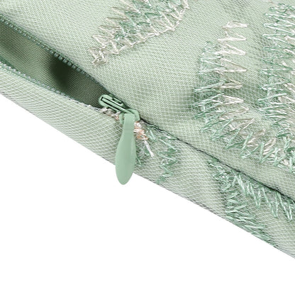 Floral Embroidered Sweetheart Midi Dress