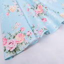 Oktoberfest Pink Floral Dirndl Dress with Apron and Blouse - Retrorobe