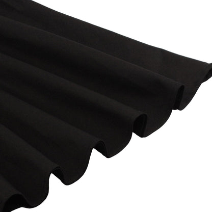 Women's 1950s Polka Dot Patchwork Sweetheart Neck Short Sleeve A-Line Dress