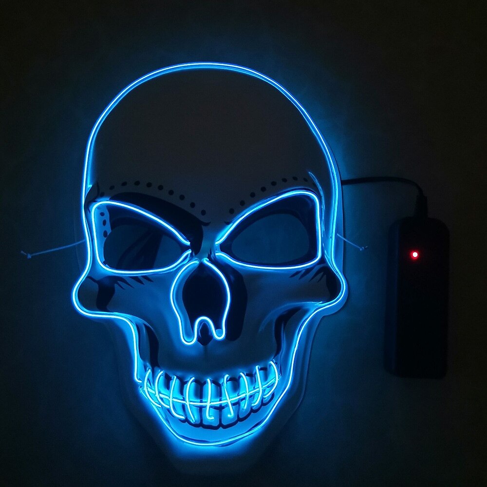 Skull Skeleton LED Mask