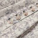 Oktoberfest Grey Dirndl Dress with Deer Print Apron