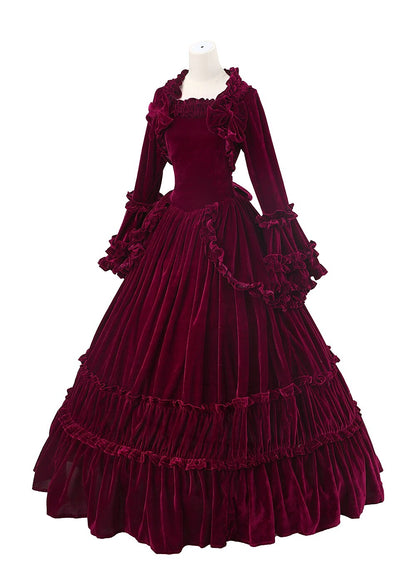 Rococo Victorian Style Women's Ball Gown Plus Size