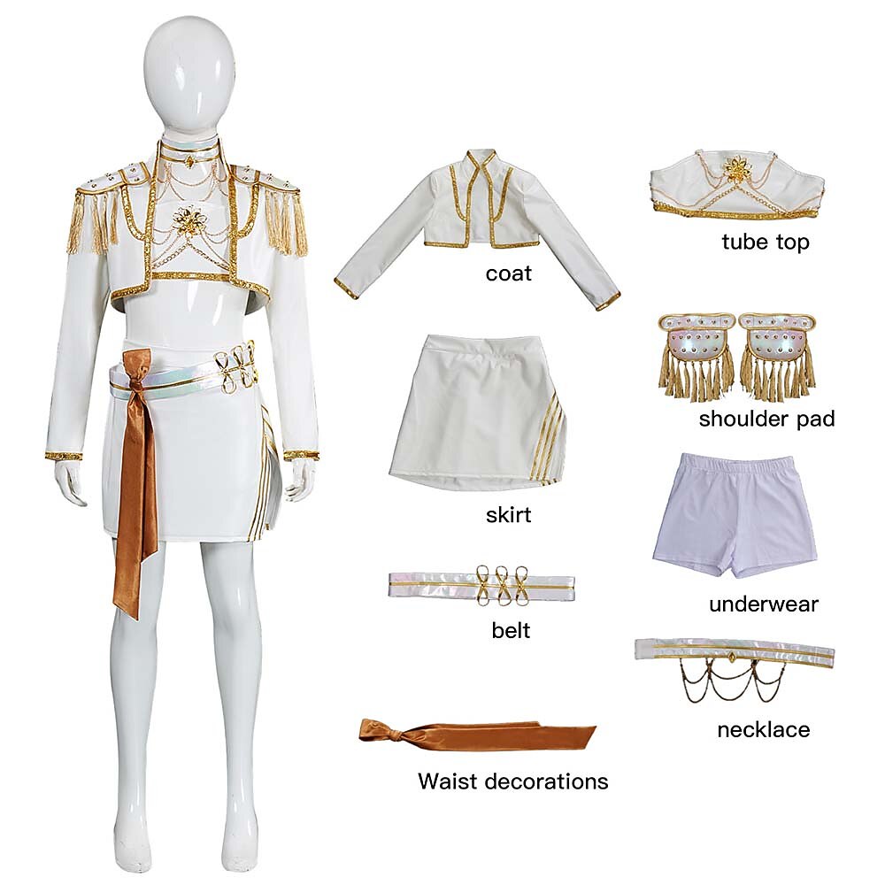 Korean Pop Idol Inspired Pop Star Costume Dress