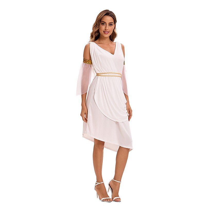 Greek Goddess Costume with Belt
