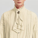 Blusa victoriana con volantes