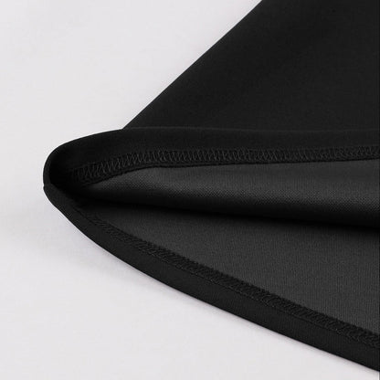 Women's 1950s Color Block Peter Pan Collar Short Sleeve A-Line Dress