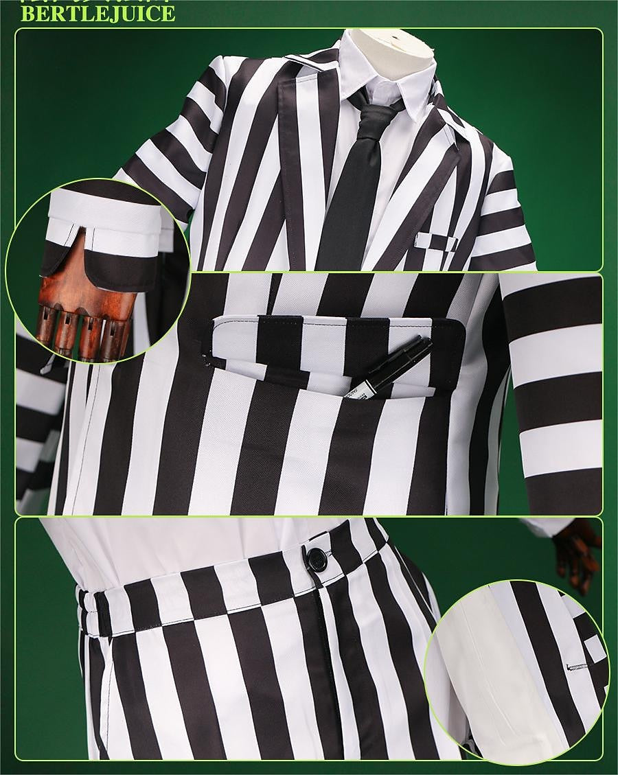 Beetlejuice Men's Costume